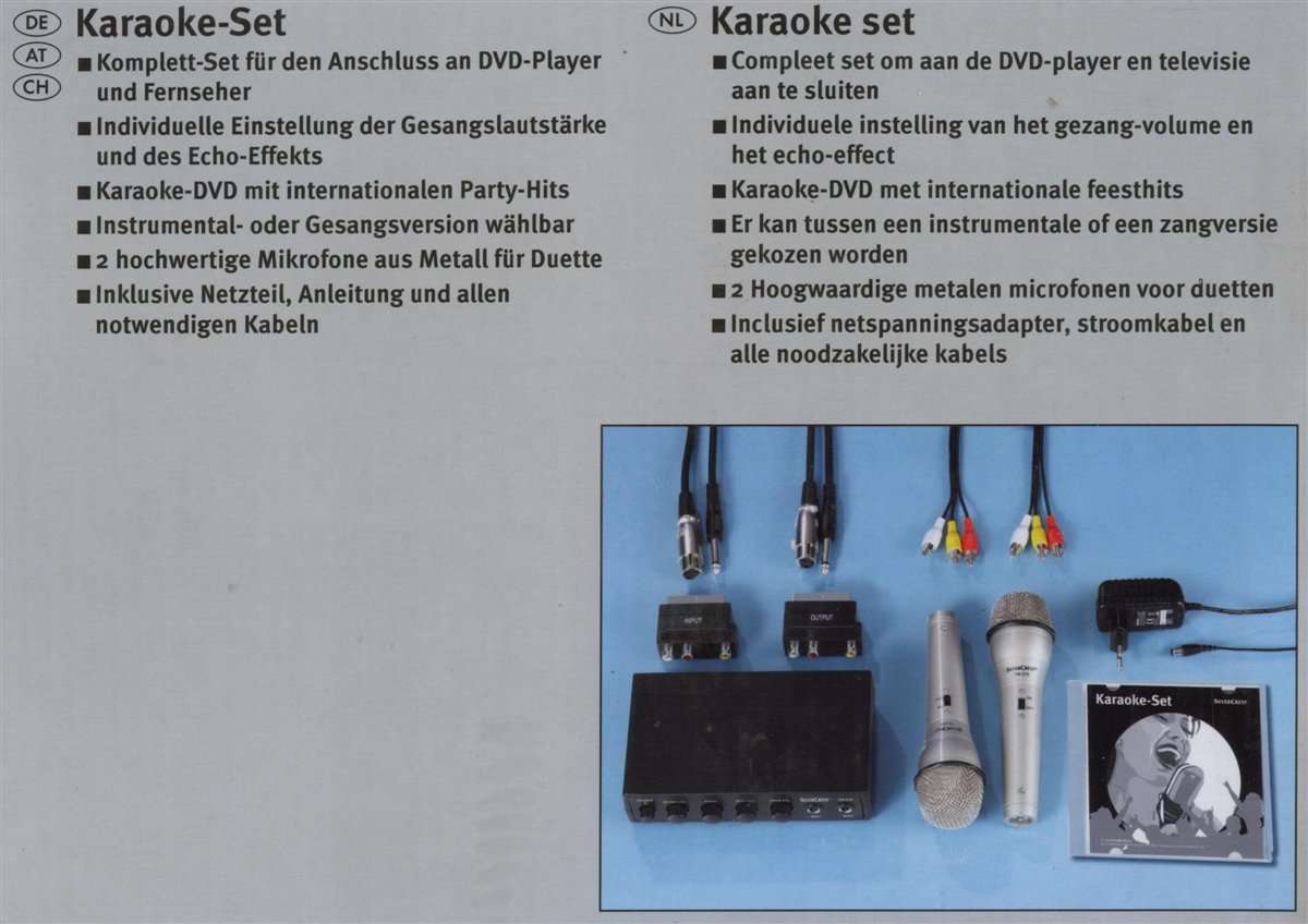 Karaoke Anlage Set Silvercrest TM210 eBay